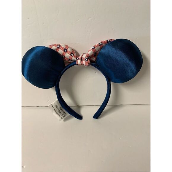 Authentic Disney Parks Minnie Mouse Ears Headband-All American Girl - Picture 2 of 5